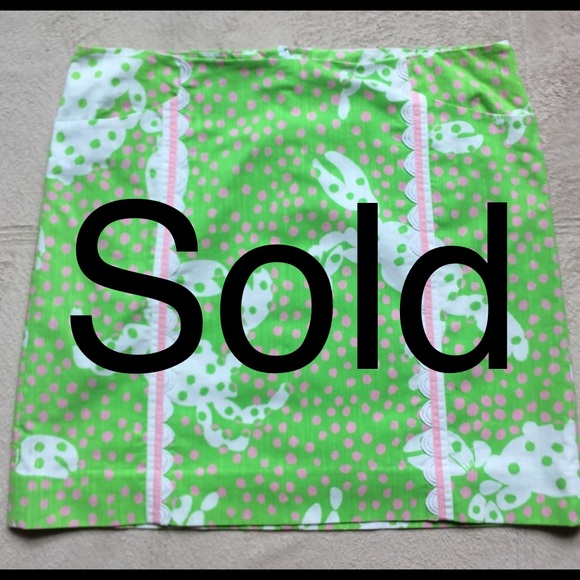 Lilly Pulitzer Dresses & Skirts - Lilly Pulitzer Not So Crabby Mini Skirt, Size 12